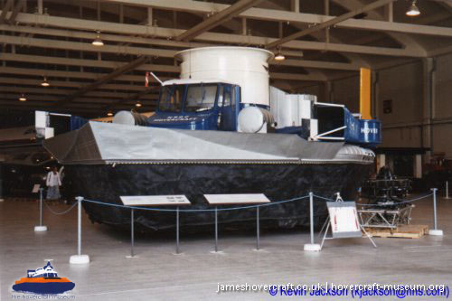 SRN1 at Wroughton -  (credit: The <a href='http://www.hovercraft-museum.org/' target='_blank'>Hovercraft Museum Trust</a> - Kevin Jackson).